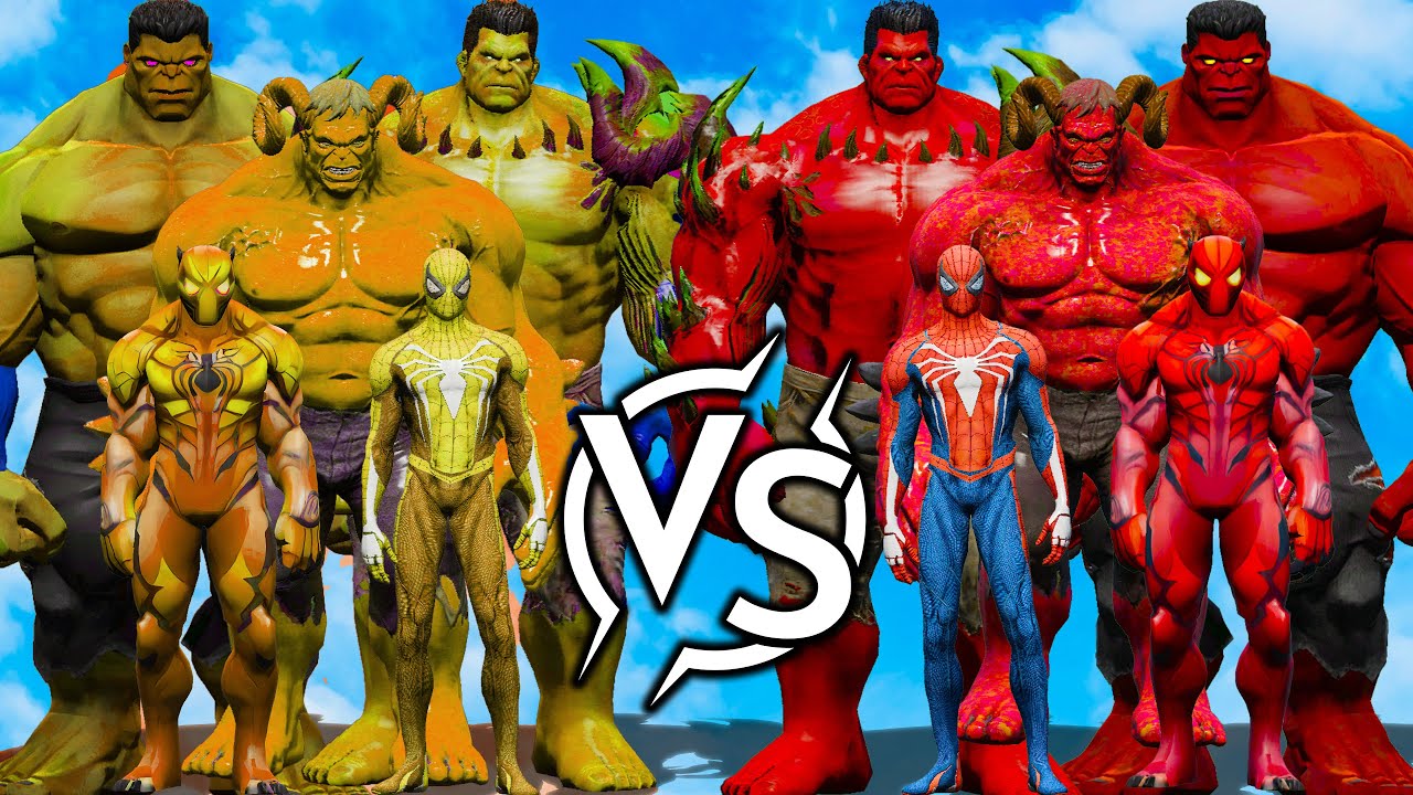 We Put Yellow Team Against Red Team… This Got Crazy 😱