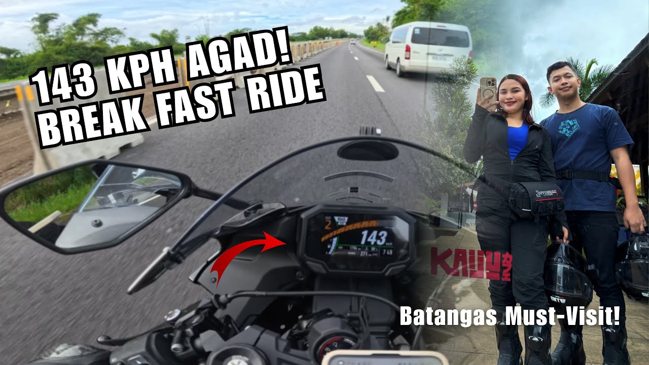 ZX6R Breakfast Ride | Batangas Hidden Gems You Must Visit!