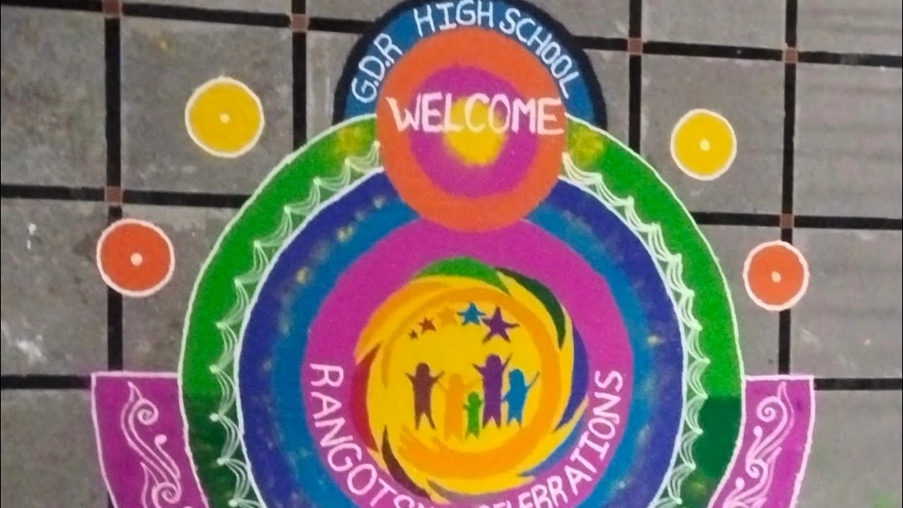 GDR HIGH SCHOOL,GAJWEL - RANGOTSAV INTERNATIONAL ART COMPETITION