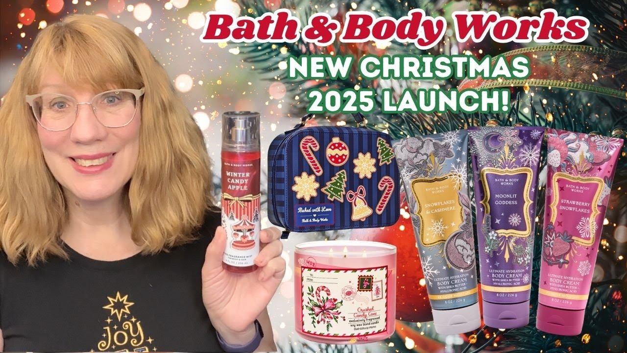 Bath & Body Works представляет новую рождественскую коллекцию 2025 года!