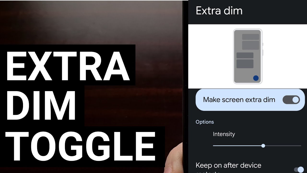 Android 12 Can Reduce Screen Brightness Even More with an 