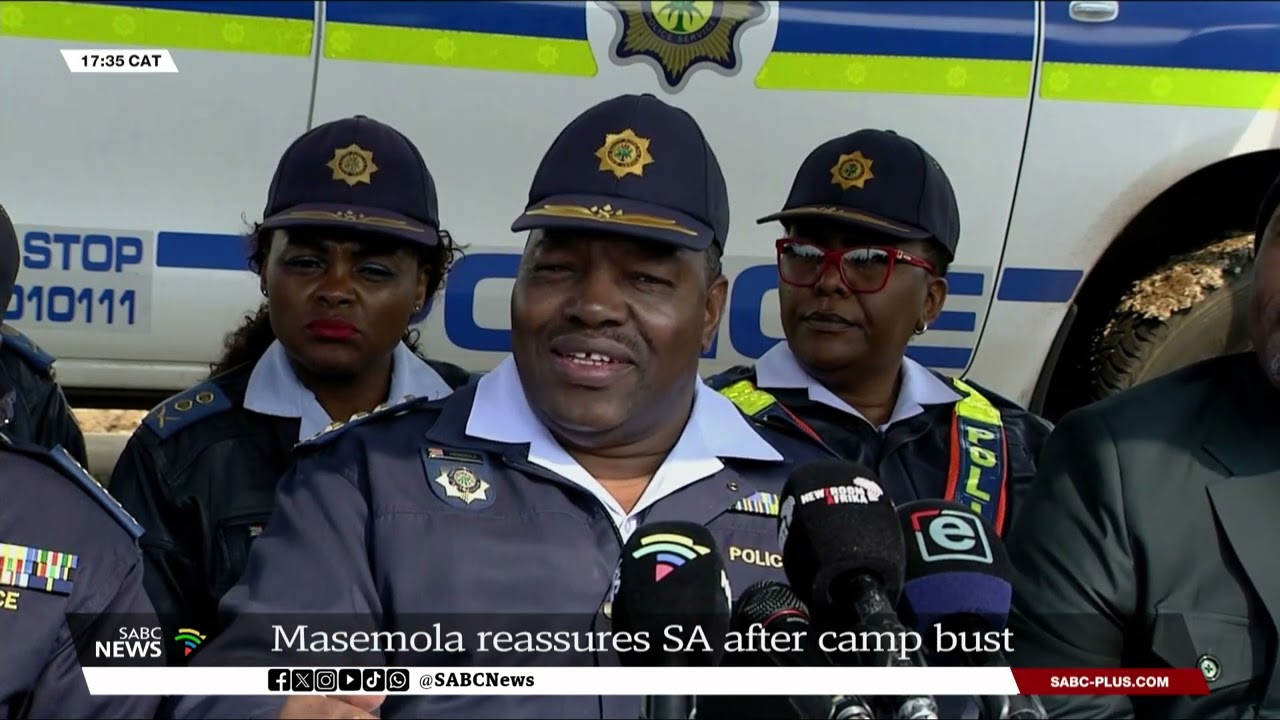 White River Raid | Masemola reassures SA after camp bust