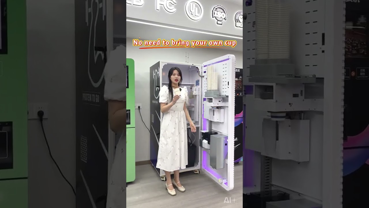 GS805 Protein shake vending machine,How appealing are protein supplement vending machines?