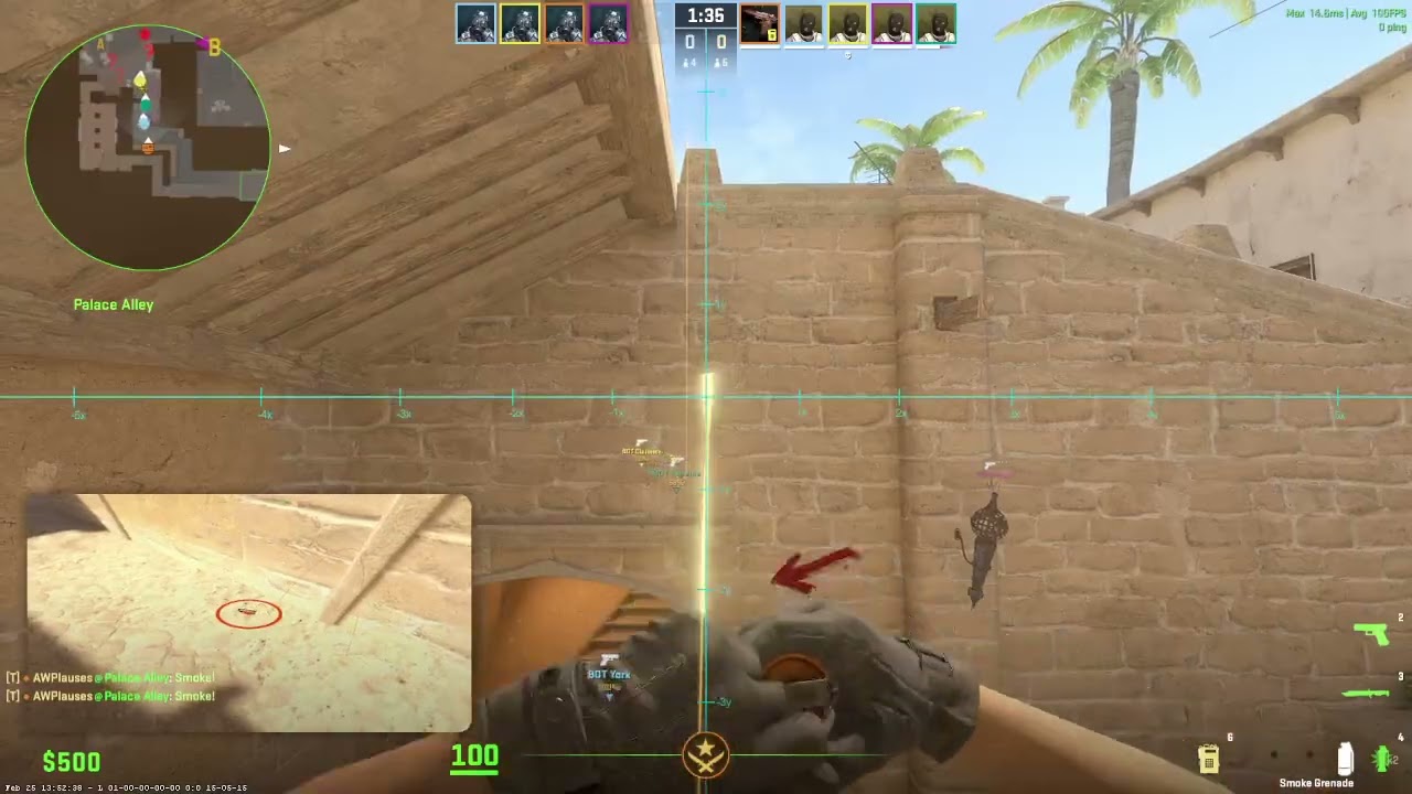 A playes smoking stairs and jungle