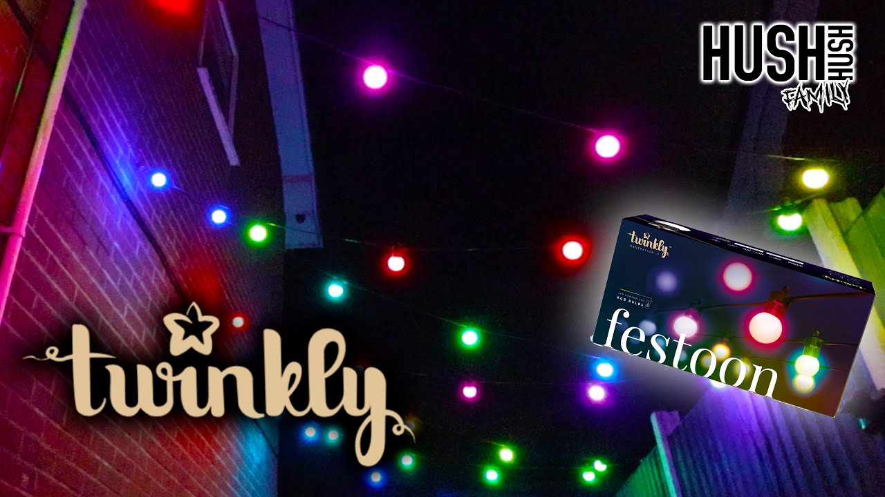 Полная распаковка и настройка Twinkly Festoon Lights