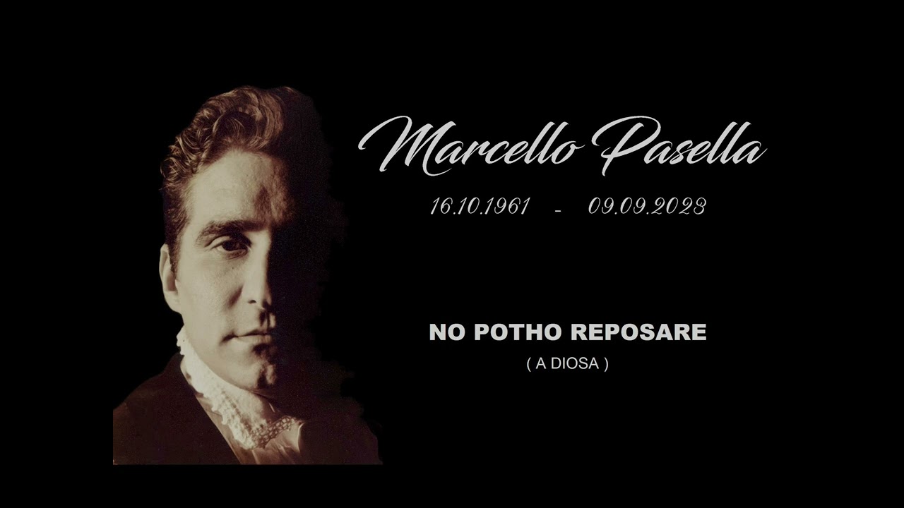 NO POTHO REPOSARE (A Diosa) - Marcello Pasella