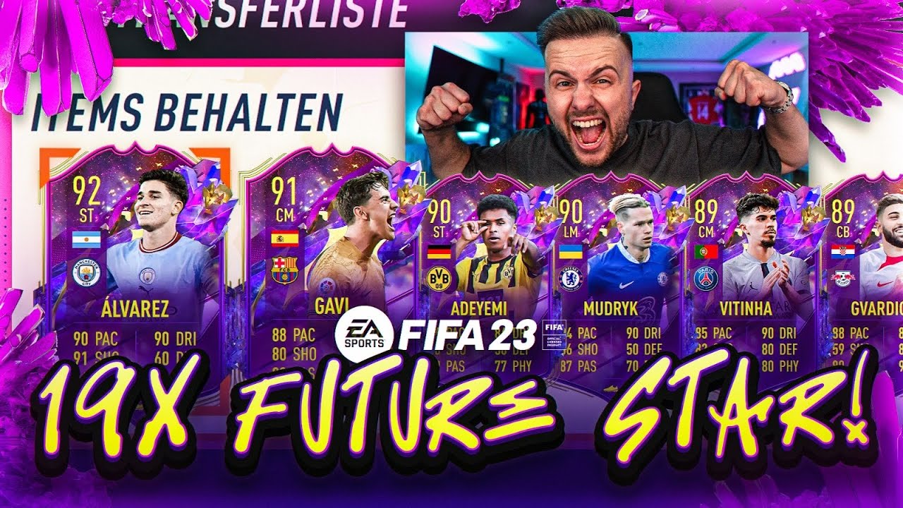 UFF!! 19x FUTURE STARS GEZOGEN 😱 Best Of Lightning Rounds Packs 🔥 FIFA 23