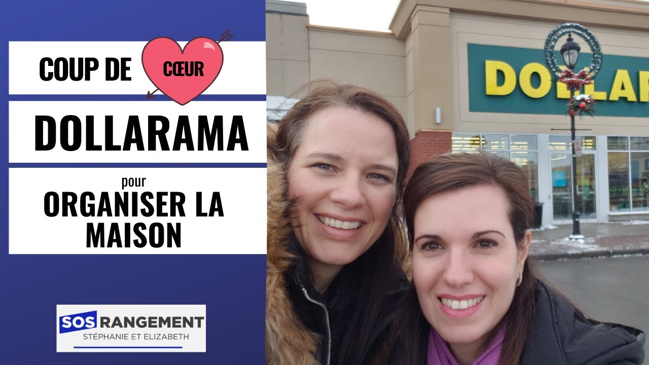 Nos produits de rangement coups de cœur Dollarama