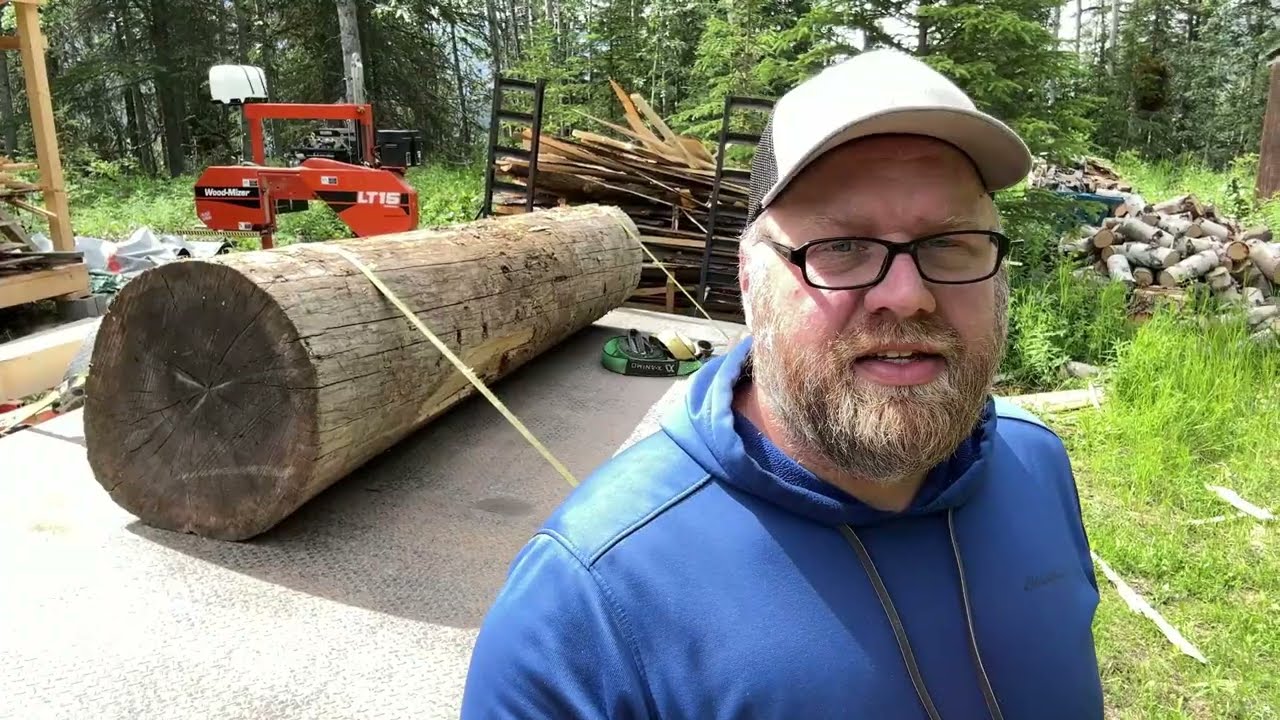 Unbelievable Monster Log Milling: Wood-Mizer LT15 Challenges
