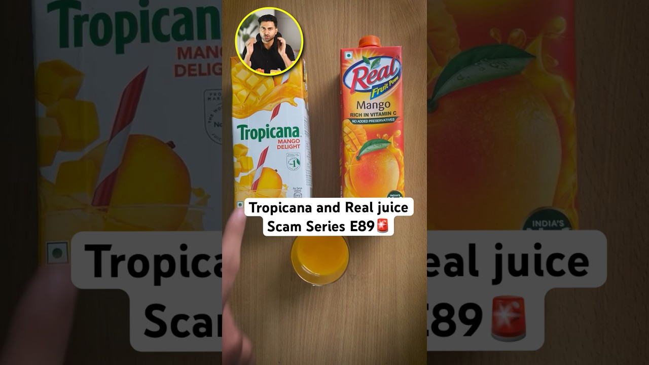 Tropicana and Real Mango Juice 🚨