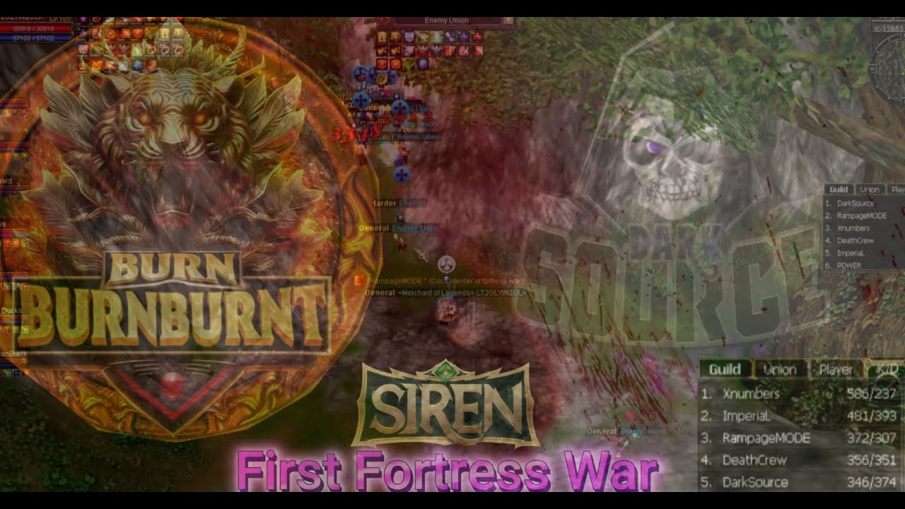 [ BURNBURNT & DarkSource ] First FW [ Siren Online ]