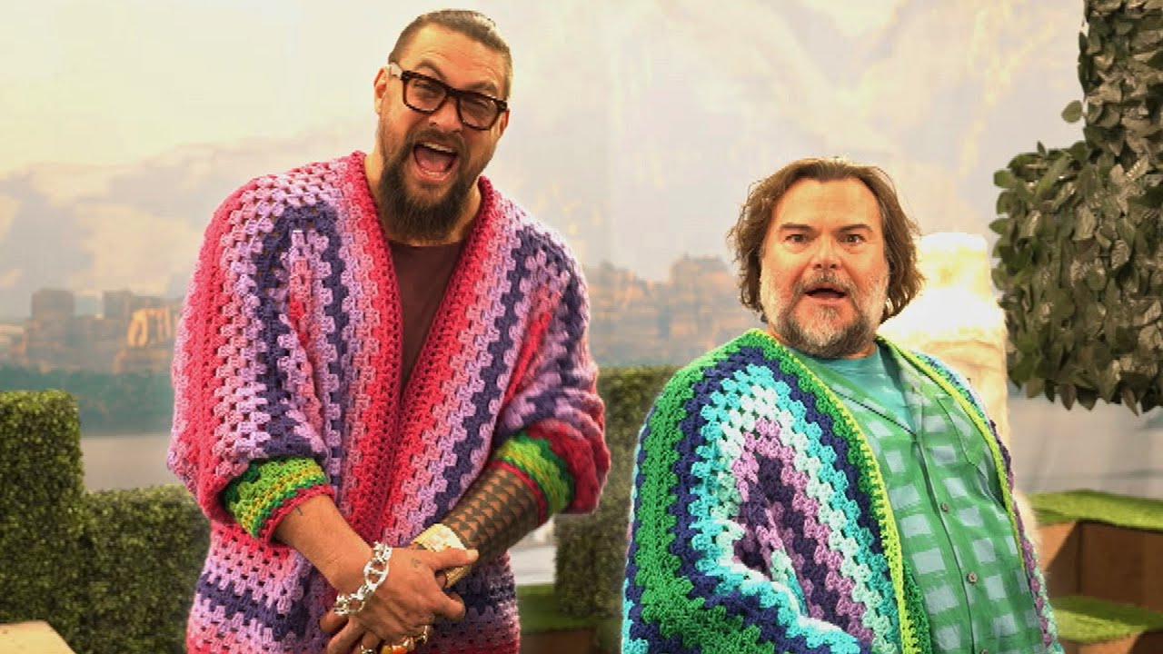 A Minecraft Movie's Jack Black and Jason Momoa Send Message to Gamers (Exclusive)