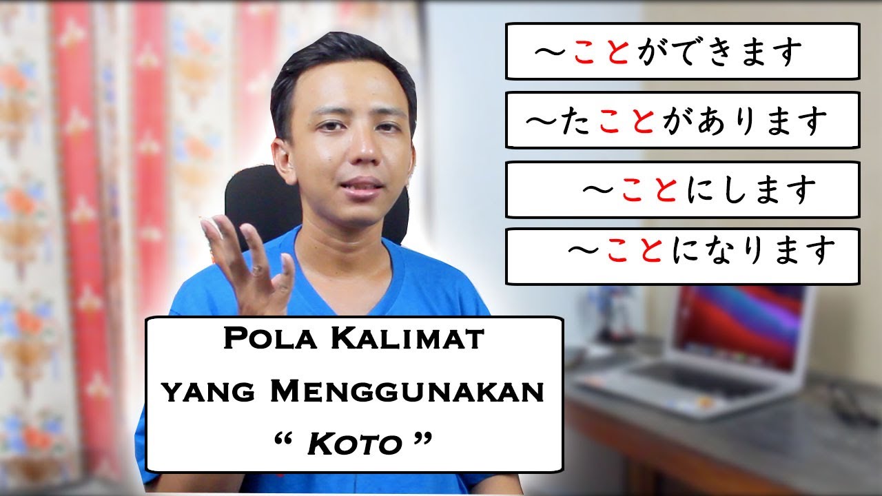 Bahasa Jepang dasar : ragam pola kalimat yang menggunakan 
