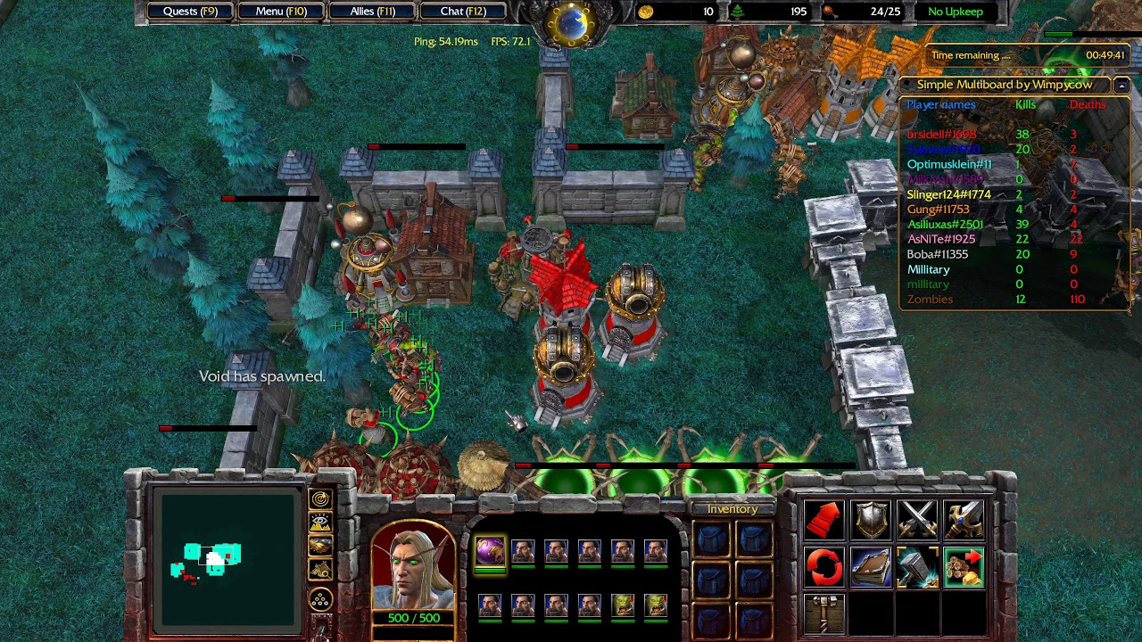 Warcraft 3 Reforged - Infection Attack Walkthrough