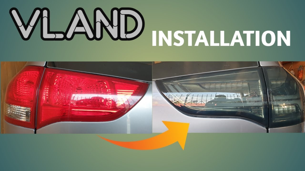 VLand Tail Light Installation