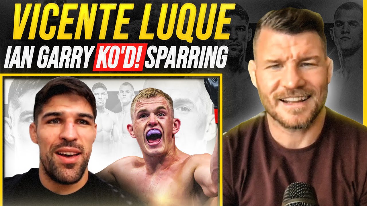 BISPING interview: Vicente Luque CONFIRMS Ian Garry KO'D Sparring at KillCliff | UFC 296 interview