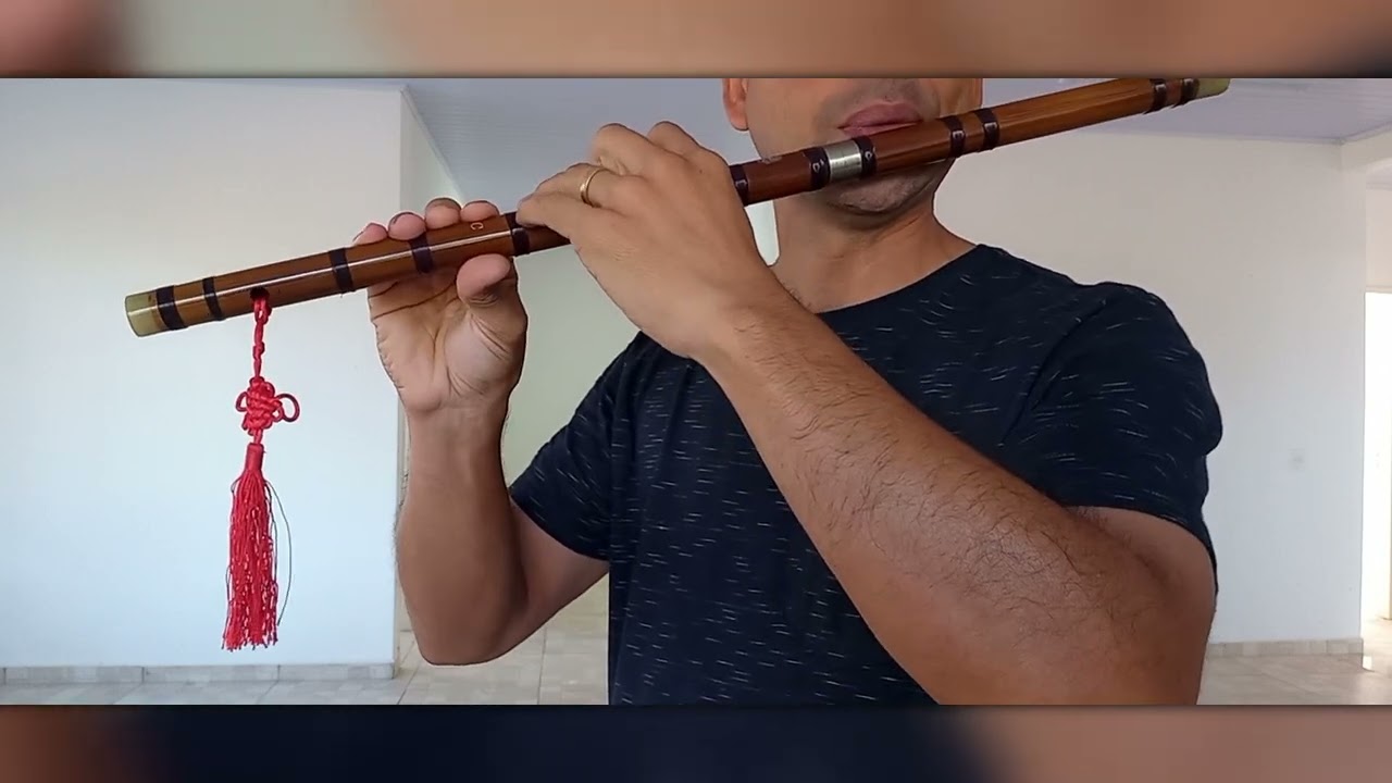 HINO 374 SANTO! SANTO! SANTO!  (FLAUTA DE BAMBU CHINESA DIZI) #bambooflute #hinos #ccb