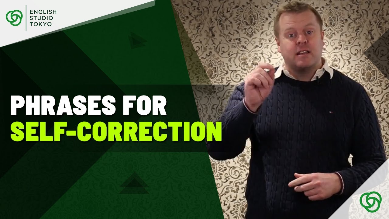 What do you say when you make a mistake? | Phrases to correct yourself (Quick English Fixes)