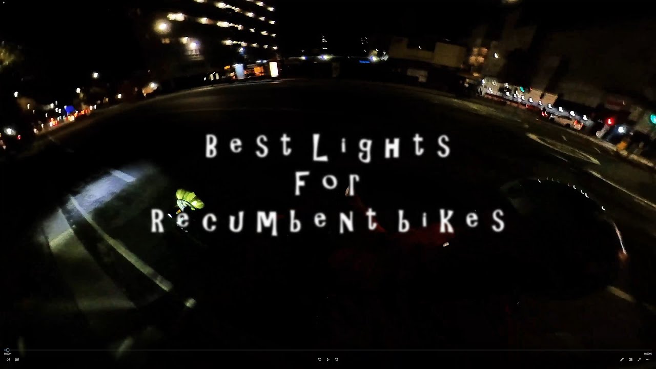 The best lights for recumbent bikes