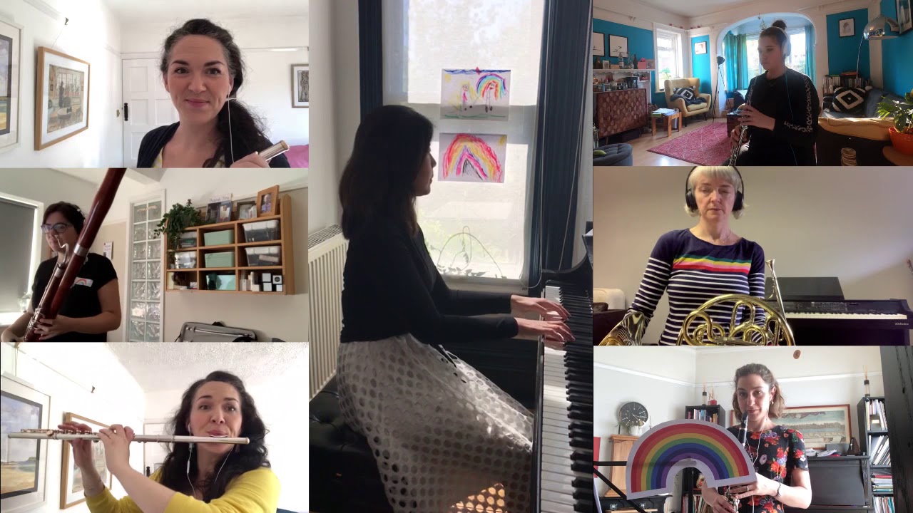 London Myriad - Lockdown Performances : Somewhere Over the Rainbow - April 2020