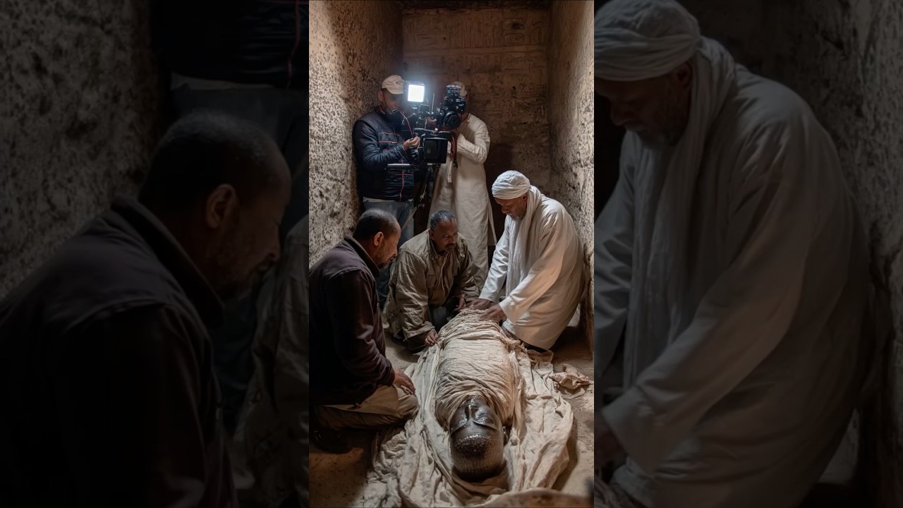 Strange Metallic Object Found Buried in 4,000-Year-Old Tomb