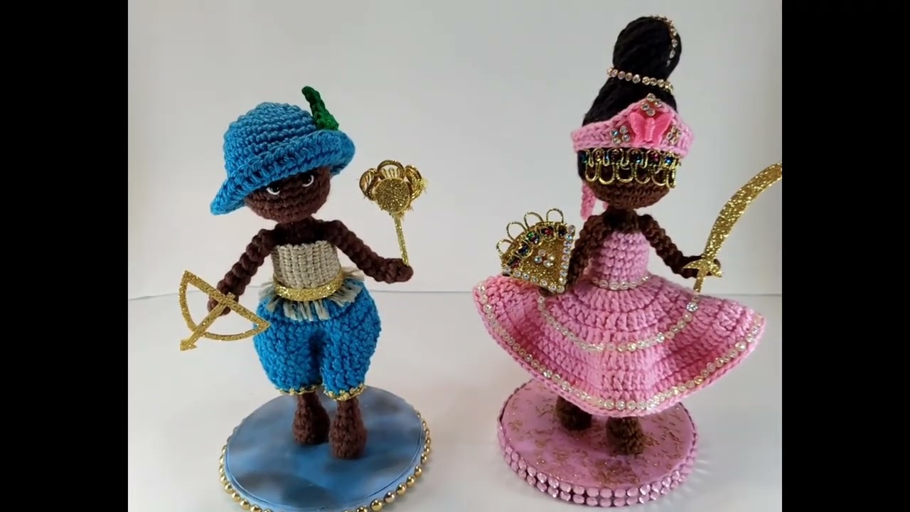 Orixá Amigurumi / Curso com 22 peças em vídeo