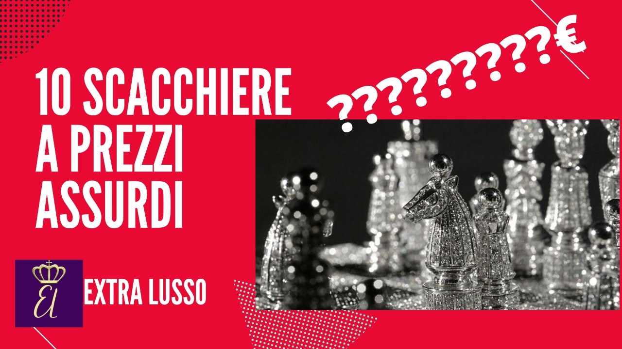 Le 10 scacchiere più costose al mondo