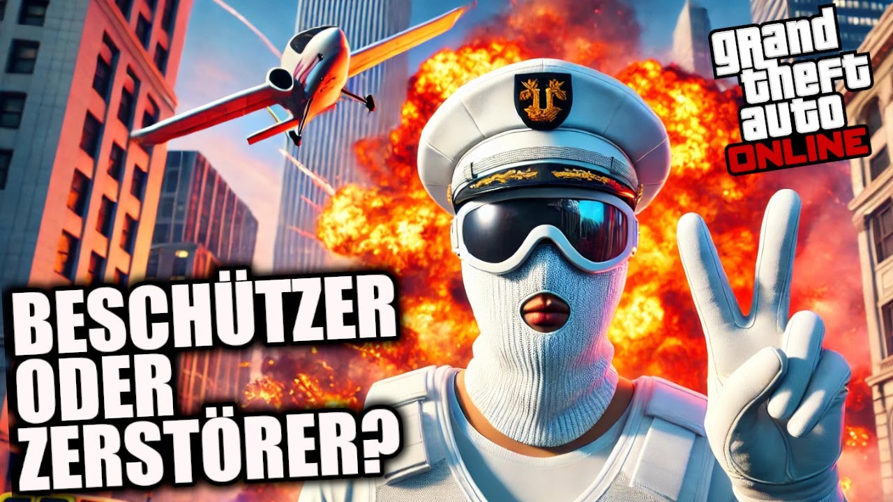 Ich greife an, um GTA-Spieler zu besch&uuml;tzen! &ndash; Captain Frieden r&auml;umt auf! &ndash; GTA 5 Online Deutsch