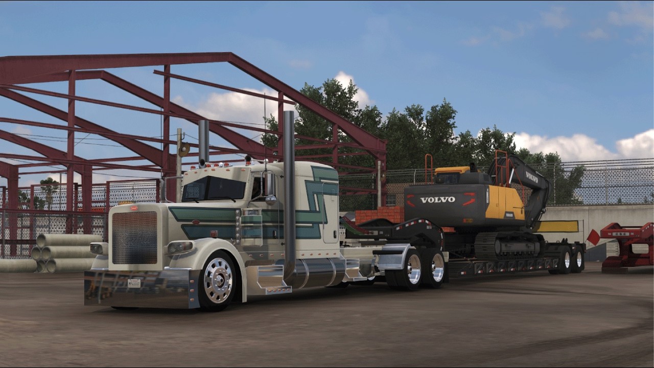 【ATS v1.58】Peterbilt389 Rezbilt CAT C15 ACERT500 MEXICO MAP / Thrustmaster T300RS GamePlay