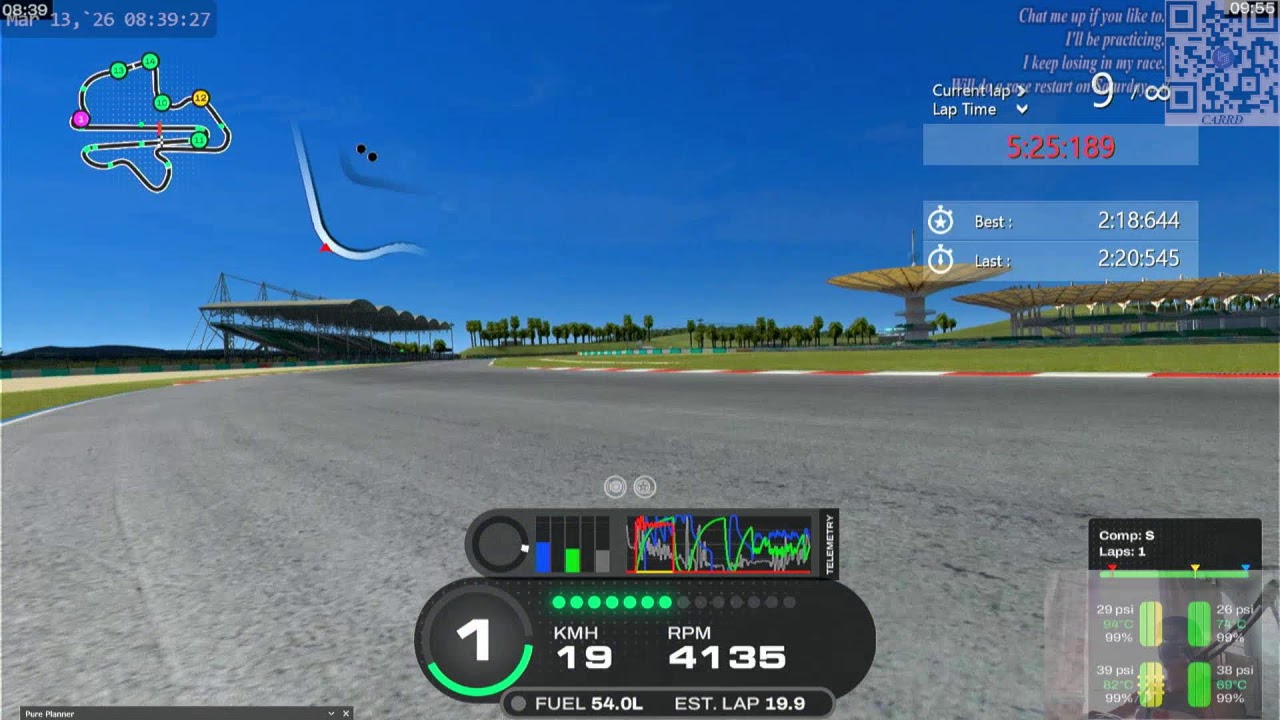 Lenny's NASCAR Challenge - Stars Collide Round 3 (Sepang) (300km) RACE!
