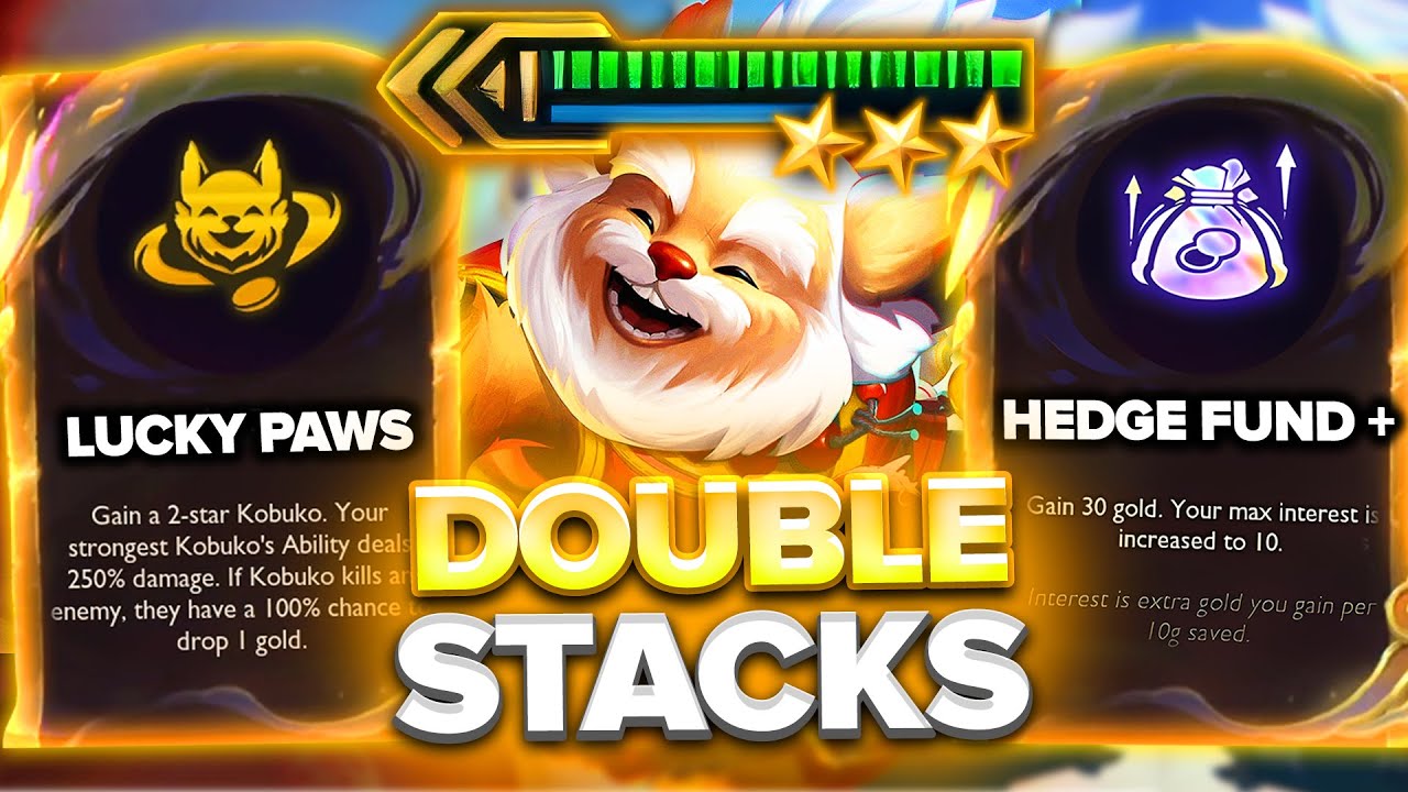 LUCKY PAWS & HEDGE FUND IS AN INSANE SYNERGY!!! | Teamfight Tactics Set 11 Ranked