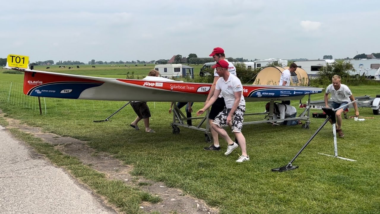 Dag 2 The ultimate Solar Boat Challenge Friese Elfstedentocht met zonneboot