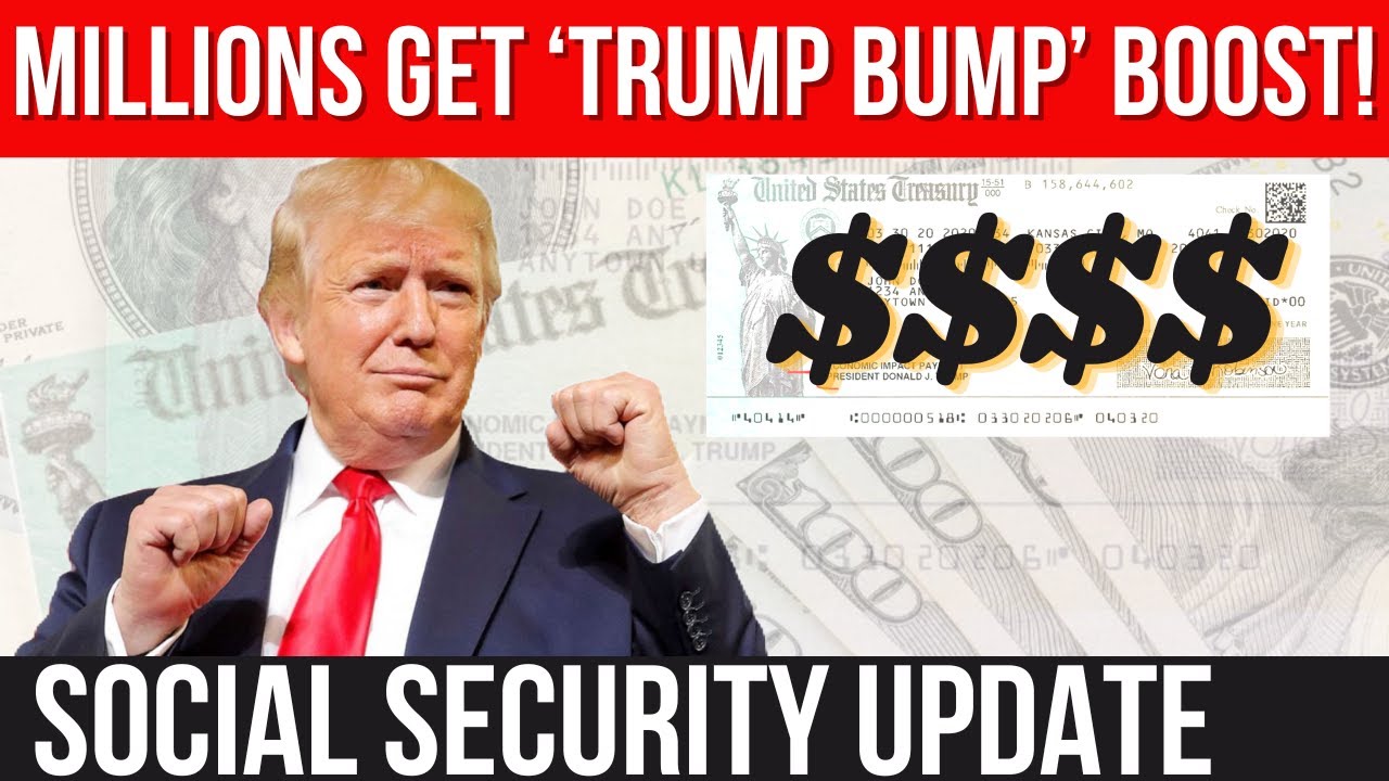 'TRUMP BUMP'! INCREASED SOCIAL SECURITY CHECKS FOR MILLIONS! SSA SSI SSDI Payments | Social Security
