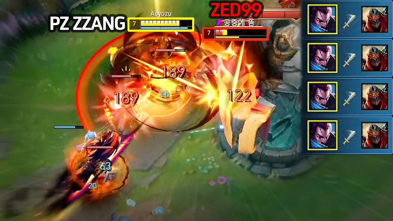 RANK 1 ZED KR, NO SWEAT FOR PZ ZZANG
