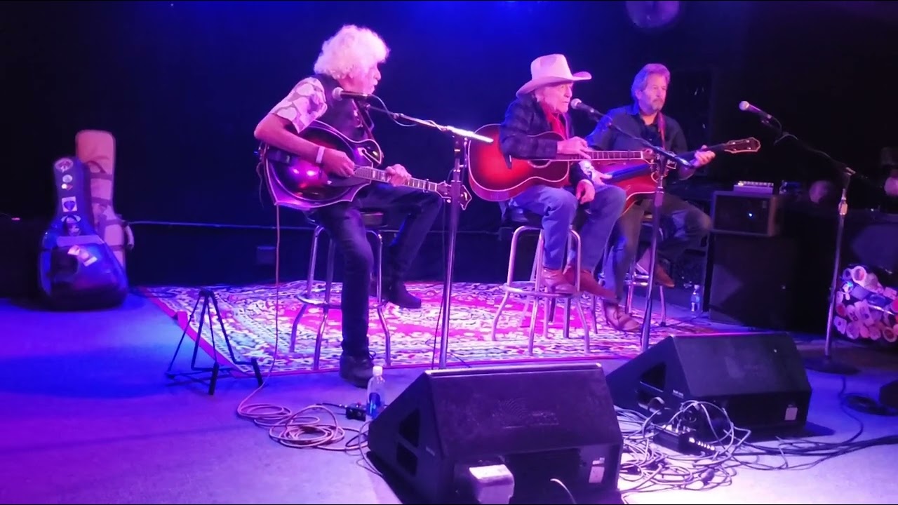 Ramblin’ Jack Elliott with Lowell Levinger at Moe’s Alley in Santa Cruz 09/23/2021