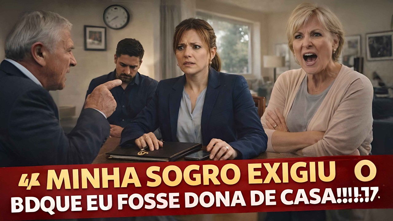 Meu sogro me emboscou em uma ‘intervenção’ familiar exigindo que eu recusasse minha promoção