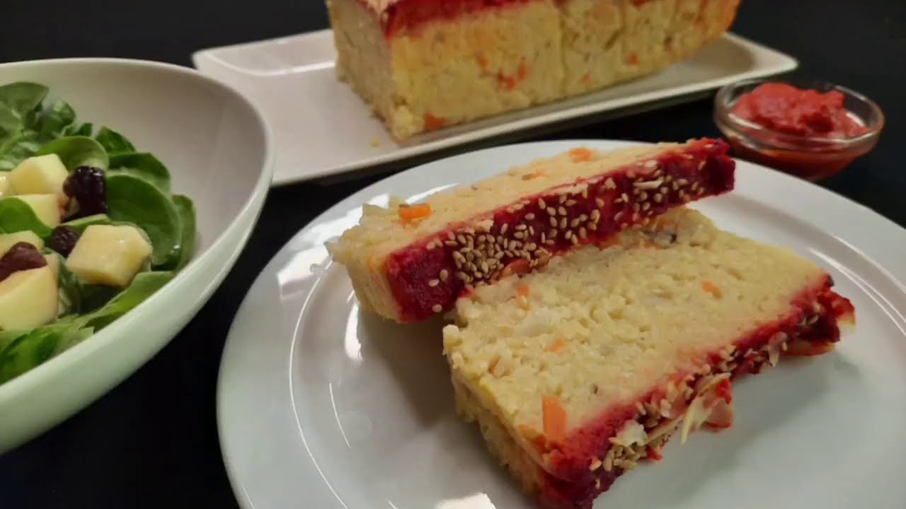 Video-receta: Pastel de mijo con verduras