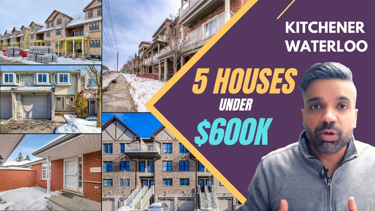 5 Budget Houses You Can Buy Under $600K in Ontario right now! - House of the Week