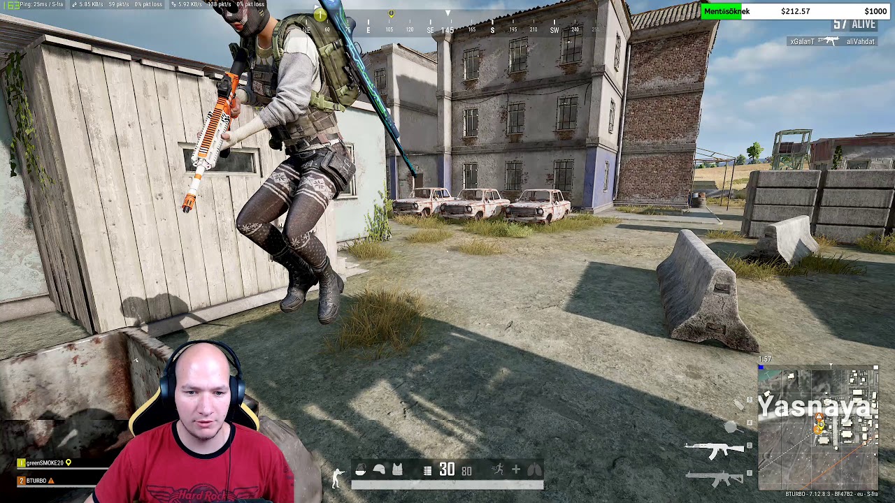 GreenSmoke és a TeamKill | PUBG RANKED #15 - 06.01