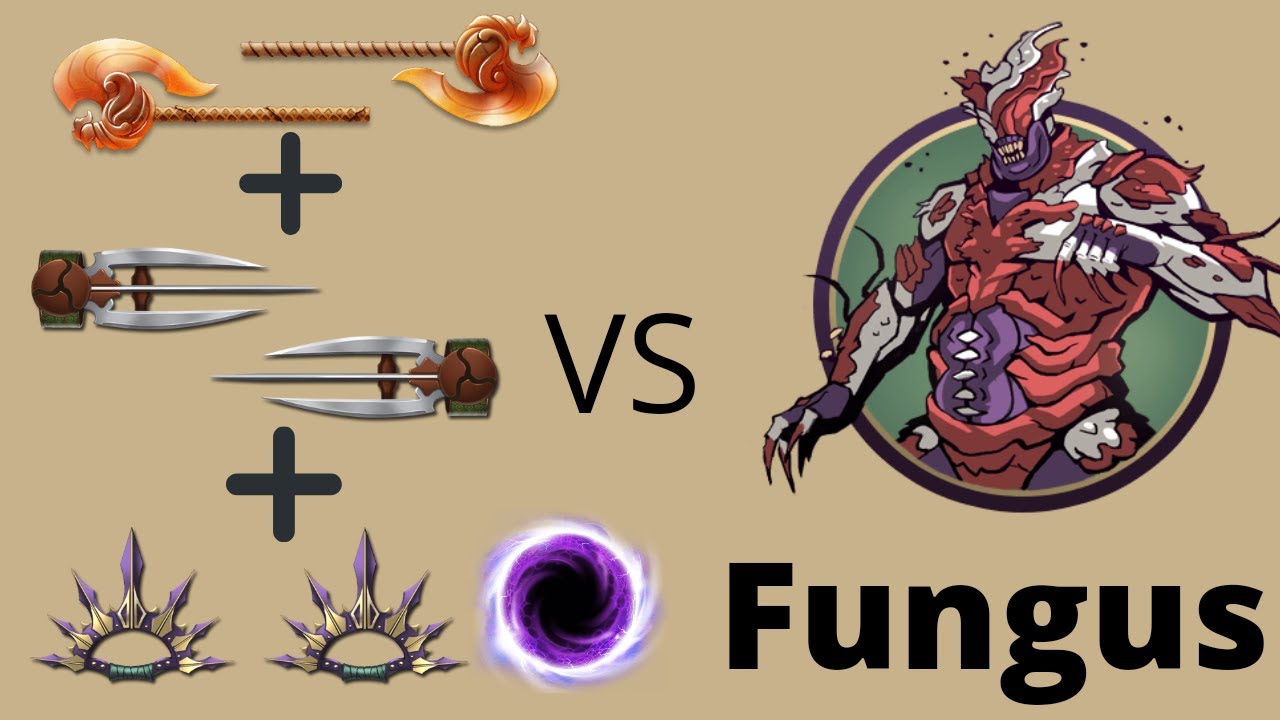 Fungus shadow fight 2 surprise waffles vs monk katars