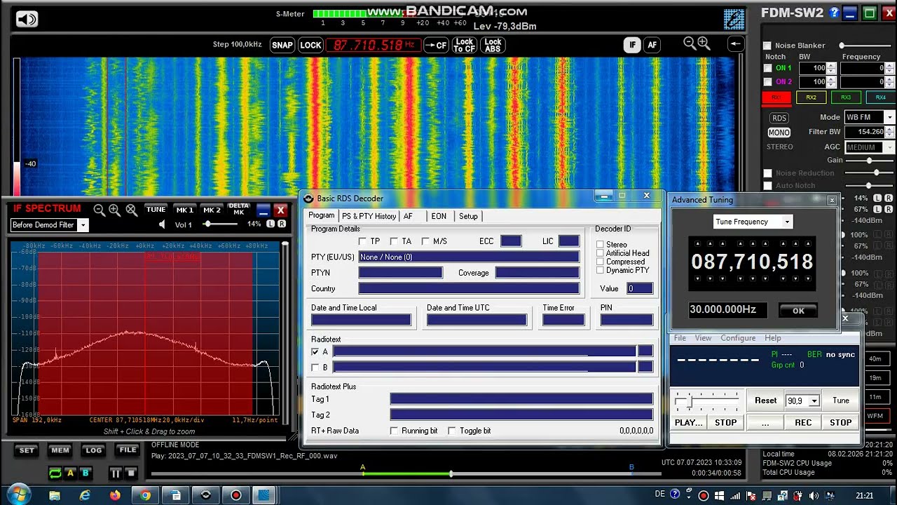 FM DX Es - 070723 - 1035UTC - 87.7 En Lefko (GRC) Athina-Ymittos (att) 40kW 1383km