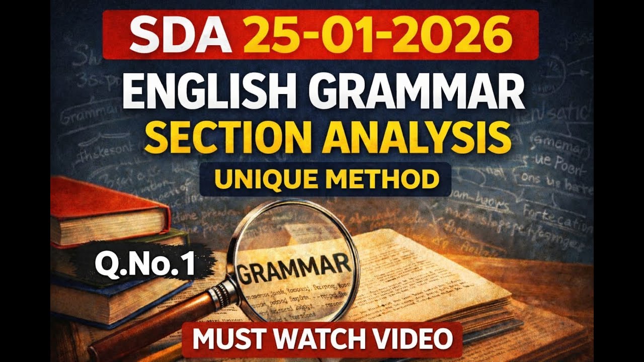 Old Question Paper | Analysis | English Grammar