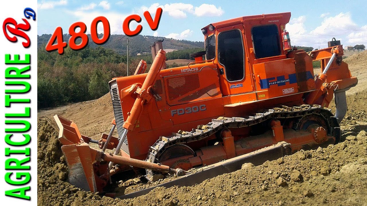 Fiat-Hitachi FD 30 C - 480 cv - Augusto Radicetti - scasso con ripper