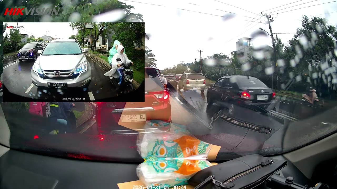 aksi tak terpuji - menner for drive a car #dascam #hikvision  #hikvisioncctvcamera 