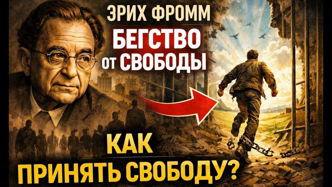 Почему свобода пугает? | Бегство от свободы — разбор книги