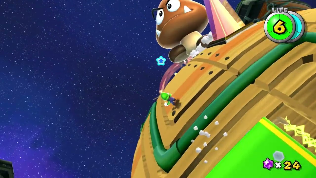Giant Goomba Luigi Gets Hurt @TiagoTheBubbleGuppiesFan2025 