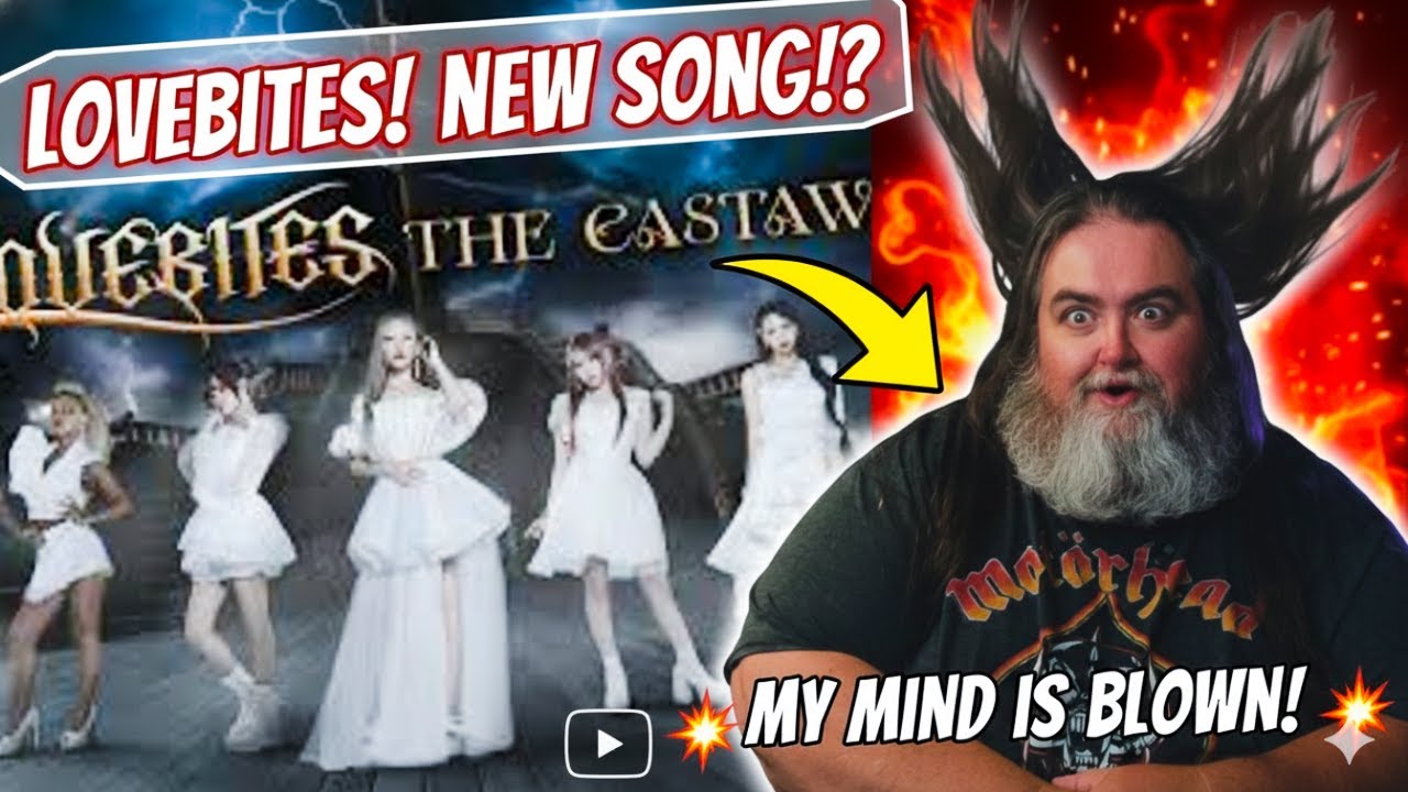 J-METAL QUEENS! Lovebites - The Castaway | Реакция Big Papa D