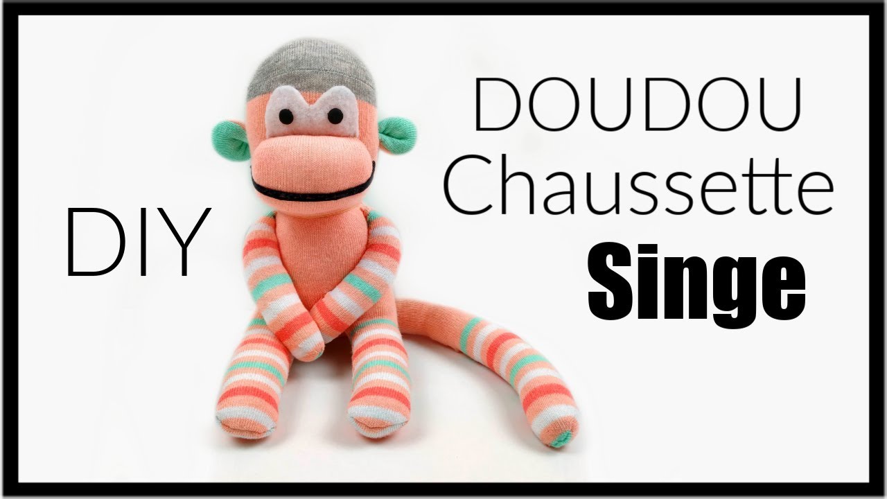 COMMENT FAIRE UN DOUDOU PELUCHE AVEC DES CHAUSSETTES