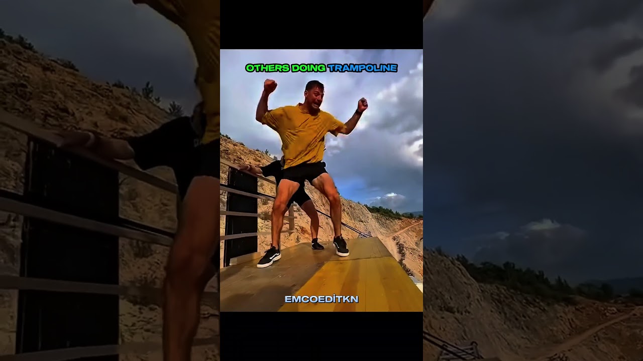 Others Doing Trampoline Jumps VS This One ☠️