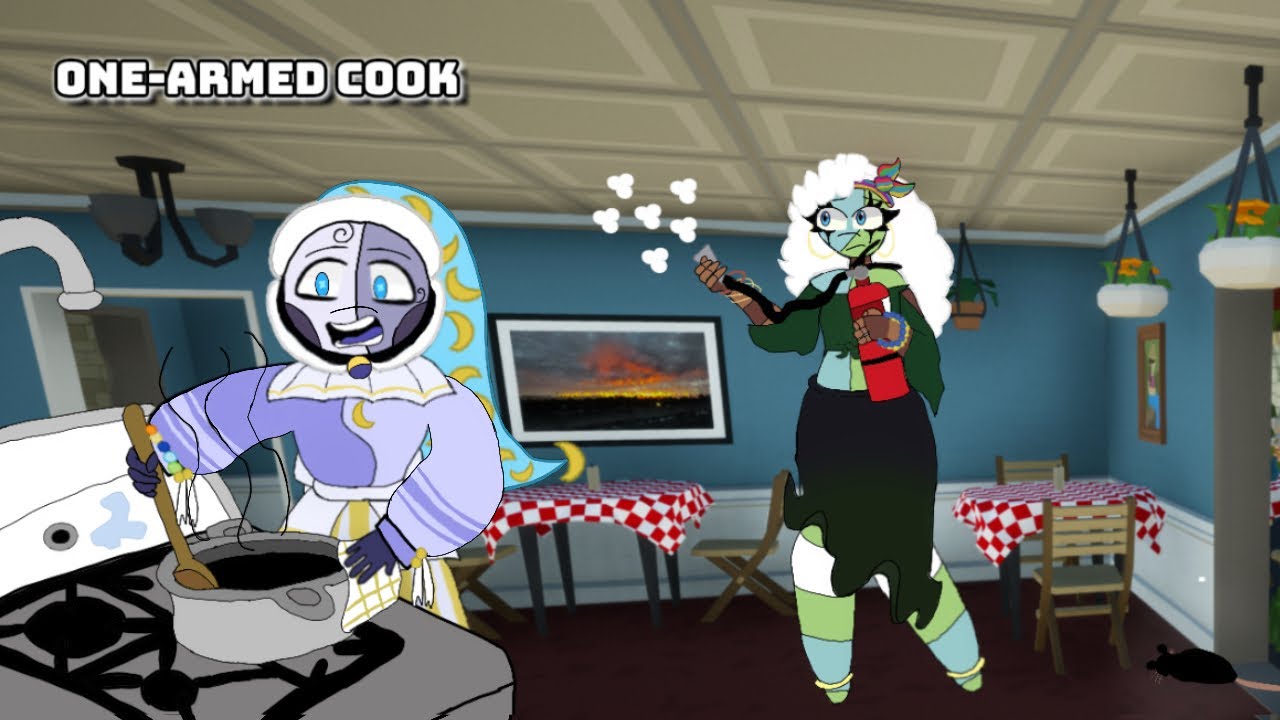 Earth and Lunar play One-arm Cook